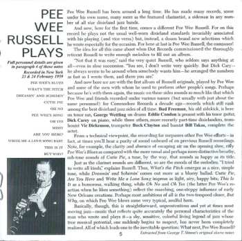 2CD Pee Wee Russell: Four Classic Albums  Plus