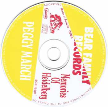 CD Peggy March: Memories Of Heidelberg