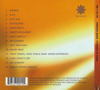 CD Penelope Queen: I'd Rather Be Naked