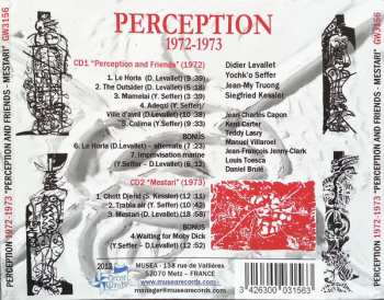 2CD Perception: 1972 - 1973 (Perception And Friends - Mestari)