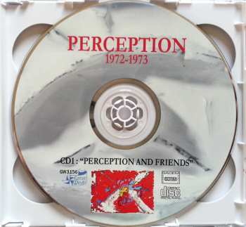 2CD Perception: 1972 - 1973 (Perception And Friends - Mestari)
