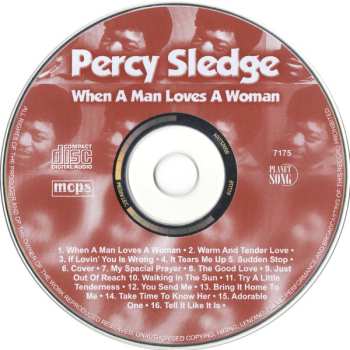 CD Percy Sledge: When A Man Loves A Woman