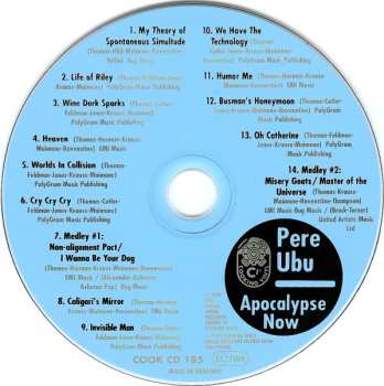 CD Pere Ubu: Apocalypse Now