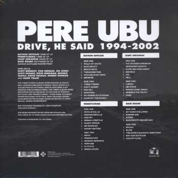 4LP/Coffret Pere Ubu: Drive, He Said 1994-2002 LTD