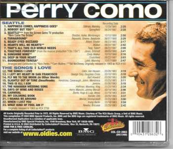CD Perry Como: Seattle / The Songs I Love