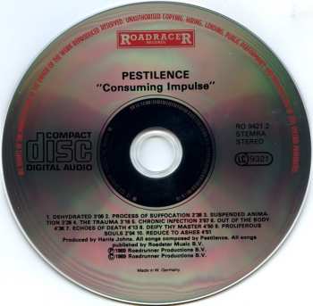 CD Pestilence: Consuming Impulse