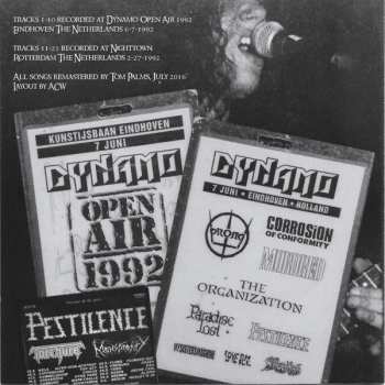 CD Pestilence: Presence Of The Pest (Live At Dynamo Open Air 1992)