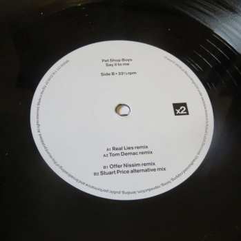 LP Pet Shop Boys: Say It To Me