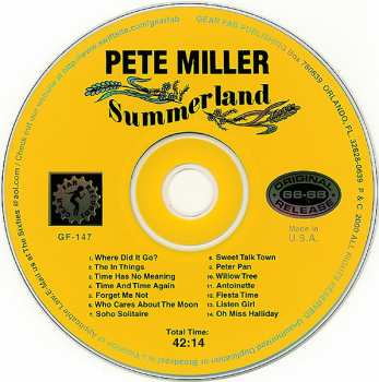 CD Peter Miller: Summerland