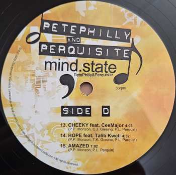 2LP Pete Philly & Perquisite: Mindstate LTD