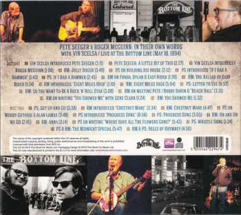 2CD Pete Seeger: In Their Own Words - Live At The Bottom Line