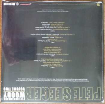 2LP Pete Seeger: Pete Remembers Woody: Volume Two LTD