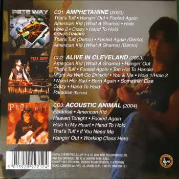 3CD/Coffret Pete Way: Solo Albums 2000-2004