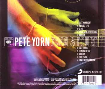 CD Pete Yorn: Back & Fourth