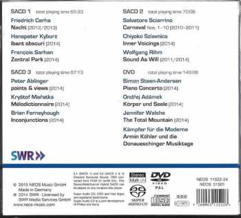 DVD/Coffret/SACD Wolfgang Rihm: Donaueschinger Musiktage 2014
