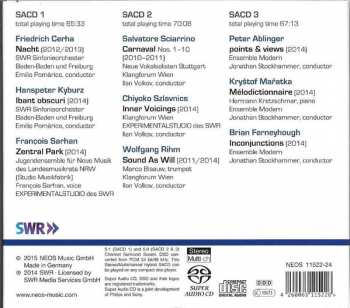 DVD/Coffret/SACD Wolfgang Rihm: Donaueschinger Musiktage 2014