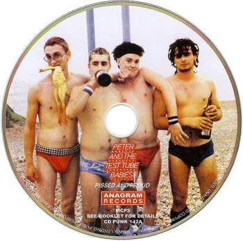 2CD Peter And The Test Tube Babies: Pissed And Proud DLX