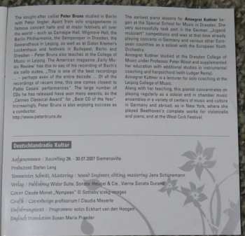 CD Peter Bruns: Widor - Vierne; French Works For Cello And Piano Vol. 1