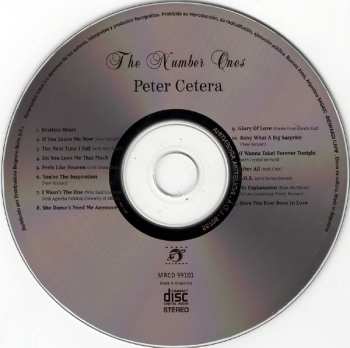 CD Peter Cetera: The Number Ones