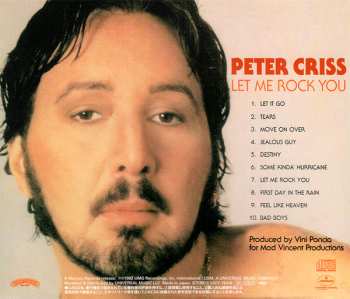 CD Peter Criss: Let Me Rock You = レット・ミー・ロック・ユー LTD