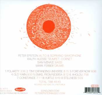 CD Peter Epstein Quartet: Polarities
