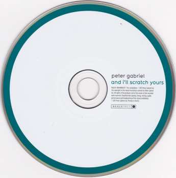 CD Peter Gabriel: And I'll Scratch Yours
