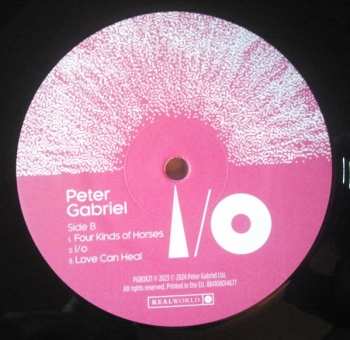 4LP/2CD/Coffret/Blu-ray Peter Gabriel: I/O DLX | LTD