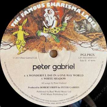 2LP Peter Gabriel: Peter Gabriel LTD | NUM