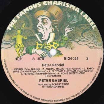 LP Peter Gabriel: Peter Gabriel