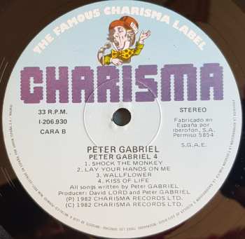 LP Peter Gabriel: Peter Gabriel