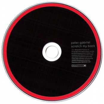 CD Peter Gabriel: Scratch My Back