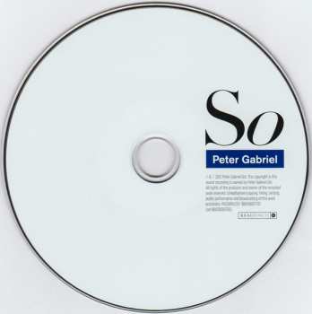3CD/Coffret Peter Gabriel: So LTD | DLX