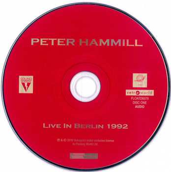 3CD Peter Hammill: Live In Berlin 1992