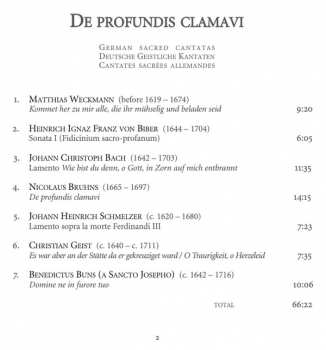 CD Peter Kooij: De Profundis Clamavi