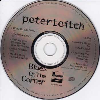 CD Peter Leitch: Blues On The Corner