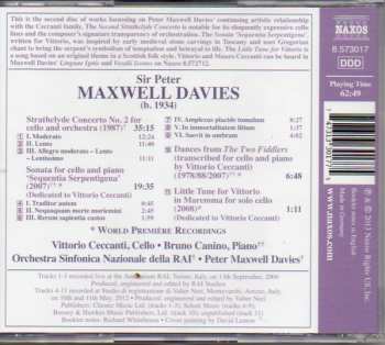 CD Orchestra Sinfonica Nazionale Della RAI: Strathclyde Concerto No.2 / Cello Sonata 'Sequencia Serpentigena'