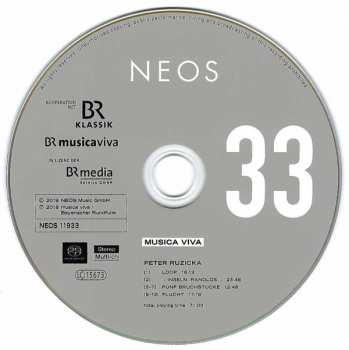 SACD Symphonie-Orchester Des Bayerischen Rundfunks: Musica Viva 33 : Loop / ... Inseln, Randlos ... / Fünf Bruchstücke / Flucht