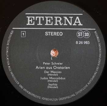 LP Peter Schreier: Arien Aus Oratorien