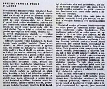 LP Peter Schreier: Zpívá Beethovenovy Milostné Písně