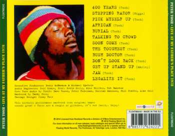 CD Peter Tosh: Live at My Father's Place 1978