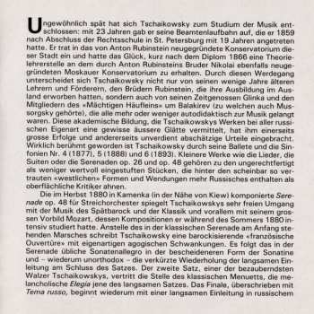 CD Pyotr Ilyich Tchaikovsky: Serenade Für Streicher Op. 48 / Serenade Mélancolique Op. 26 