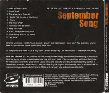 CD Peter Vuust Quartet: September Song