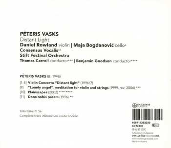 CD Pēteris Vasks: Distant Light