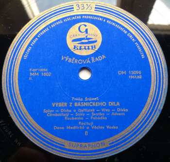 3LP Stanislav Kostka Neumann: Výběry Z Básnických Děl