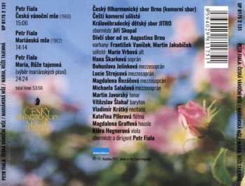 CD Petr Fiala: Česká Vánoční Mše / Mariánská Mše / Maria, Růže Tajemná
