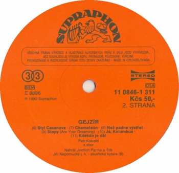 LP Petr Kotvald: Gejzír