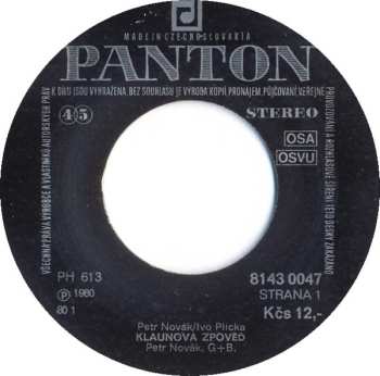 SP Petr Novák: Klaunova Zpověď / Dětské Oči