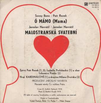 SP Petr Rezek: Ó Mámo / Malostranská Svatební