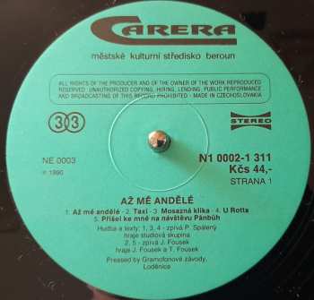 LP Petr Spálený: Až Mě Andělé