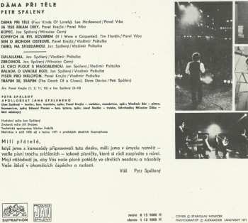 LP Petr Spálený: Dáma Při Těle